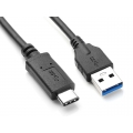 USB 3.1 Type C charging & data cable Type C Male to Standard Type A USB 3.0 Male for Apple New MacBook 12 Inch, Nokia N1 Tablet,1m [CAB-USB3.0-A-TYPEC-M/M-1M]